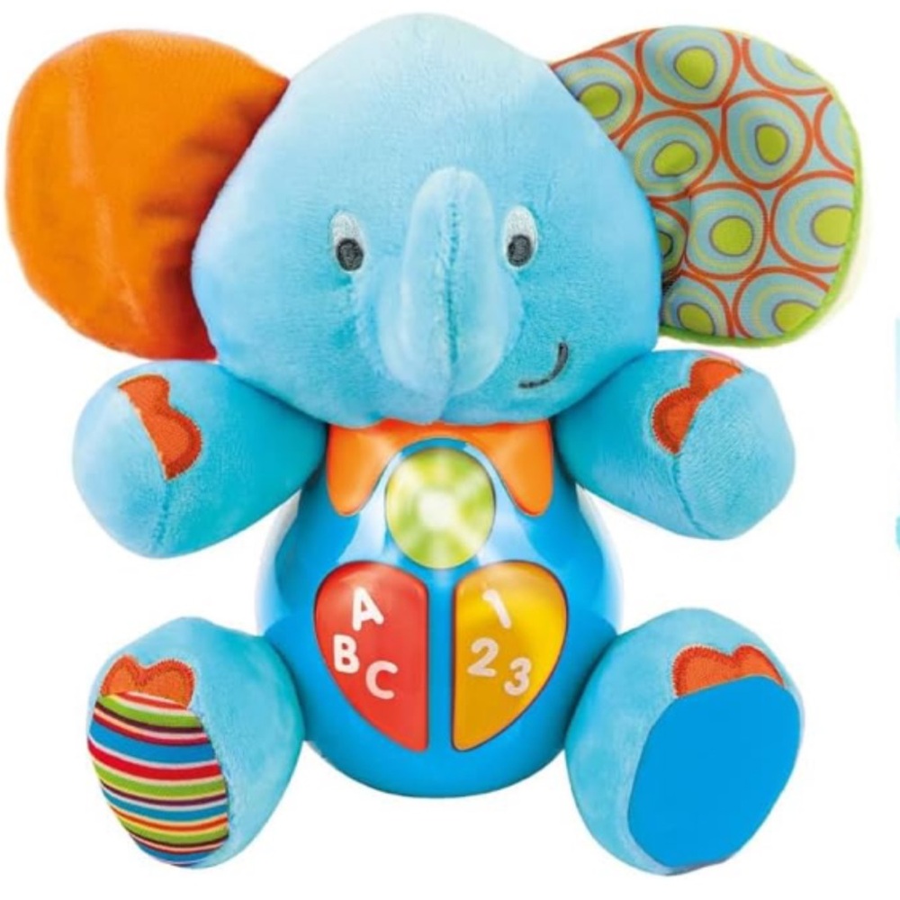 Sing & Learn Plush Elephant Toy